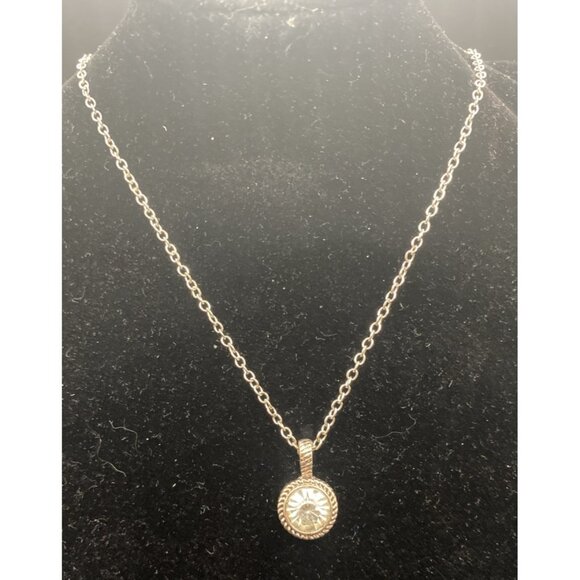 Vtg Roman RMN Necklace Interchangeable 7 Pendant Green Purple Yellow Pink Box - Picture 3 of 13